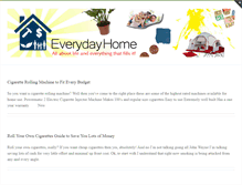 Tablet Screenshot of everydayhome.org